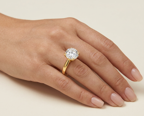 Classic solitaire ring from Desire Jewellery